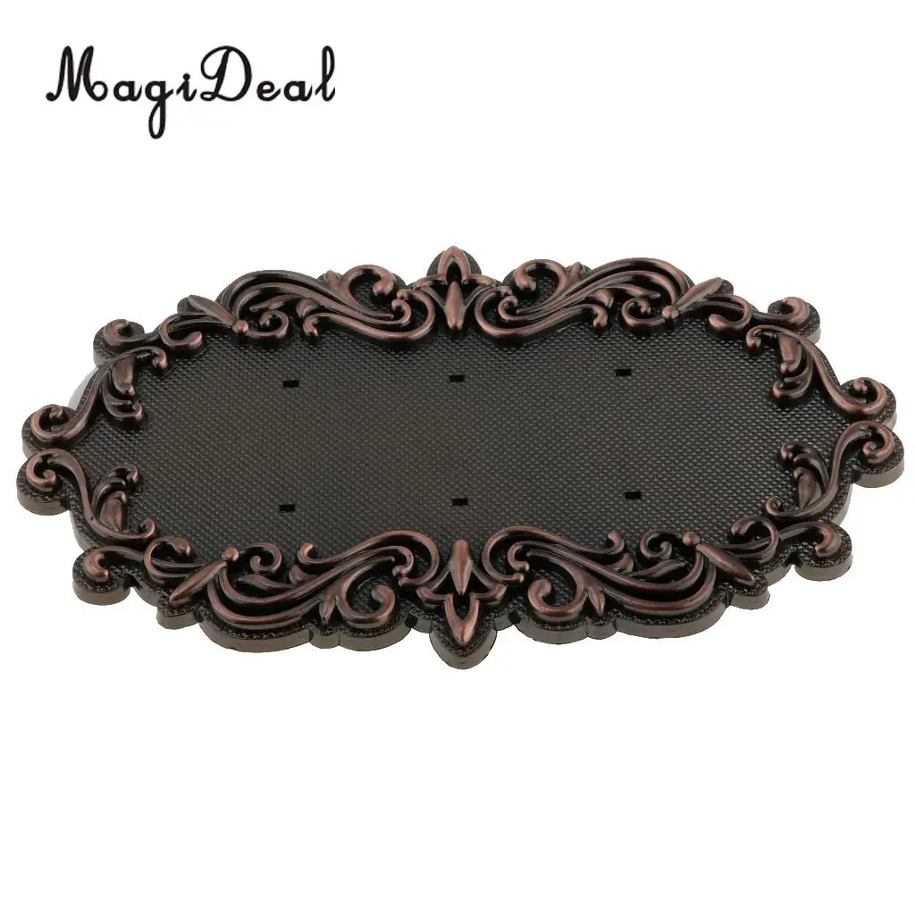 ABS Plastic Vintage Style Customized Home Address Sign House Hotel Door Gate Number Sign Decorative Address Plaque Sign