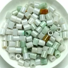 20 шт. китайский Класс натуральный/жадеит Круг свободные Бусины 9 мм DIY