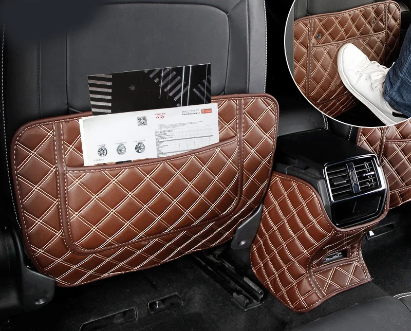 

3pc for SKODA KODIAQ Seat kicking pad Decorative Protective pad