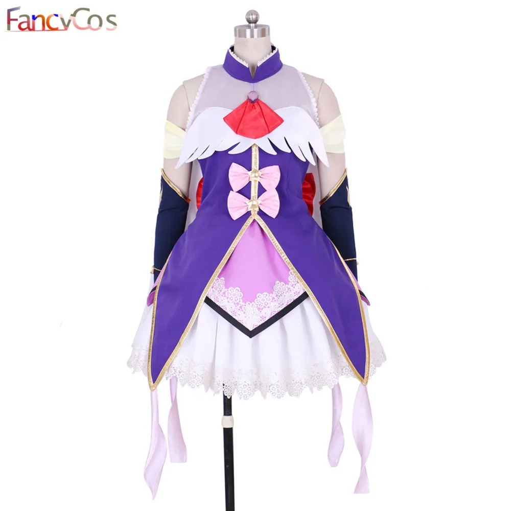 

Halloween Maho Girls Precure Cure Magical Riko Izayoi Girls Party Dress Cosplay Costume High Quality Custom Made