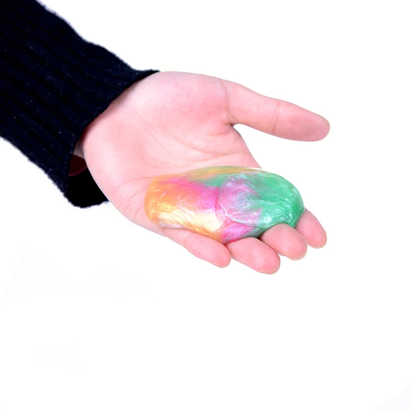 1 шт. Радужная бочка O Slime цветная хрустальная глина Моделирование детей умный