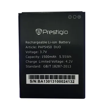 

10Pcs/lot WISECOCO NEW 1500mAh Battery For Prestigio MultiPhone PAP5450 DUO PAP 5450 Cellphone Bateria+Tracking Number