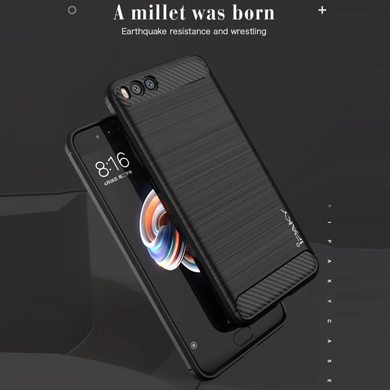 For xiaomi mi note 3 case ipaky brand original brushed shockproof case (15)