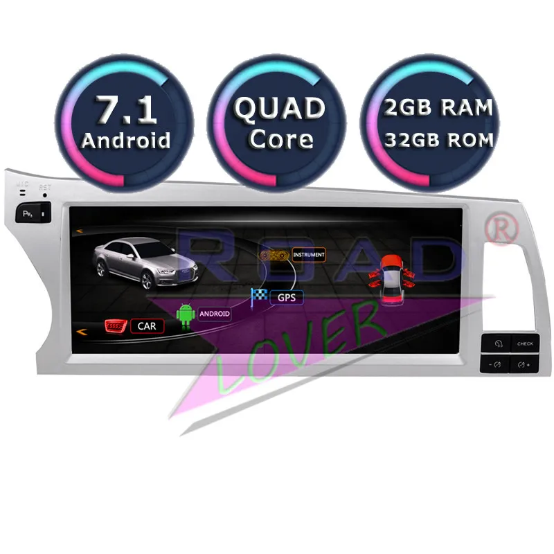 Roadlover Android 7 1 Car Multimedia font b Radio b font For Audi Q7 2006 2007