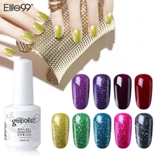 Elite99 298 цветов инструменты для нейл-арта длительное впитывание УФ гель лак для ногтей и светодиодный Быстросохнущий Гель-лак для ногтей 15 мл