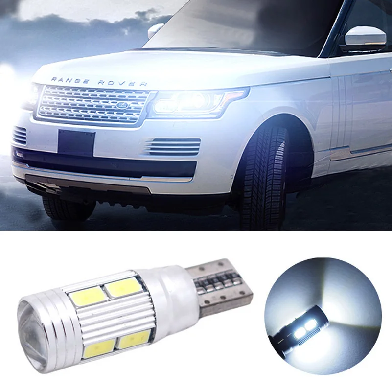 

2pcs led W5W T10 canbus no error car parking bulbs light  for Land Rover v8  discovery 4 2  3  x8  freelander 2 defender A8 a9
