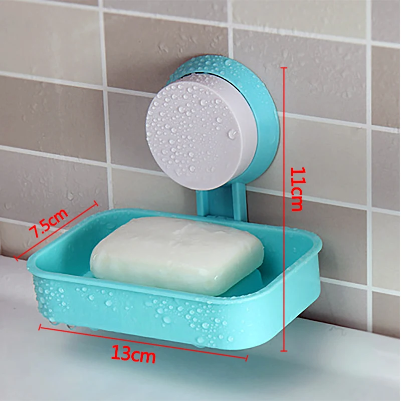 1 шт. мыльница крепкая присоска настенный поднос держатель мыльница коробка для хранения мыла для ванной Душевой инструмент
