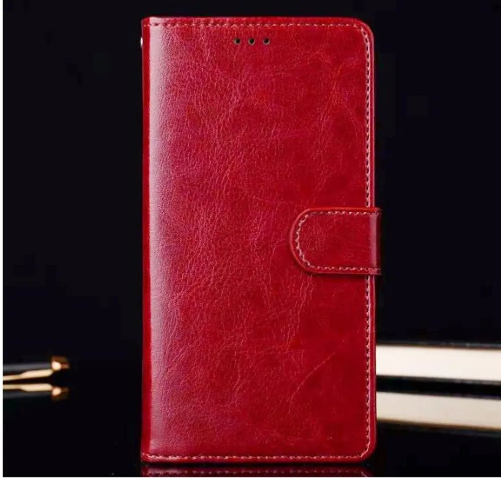 Роскошный чехол-Кошелек из искусственной кожи чехол для мобильного телефона Philips Xenium X598 S386 V787+ X588 X818 V787 V526 V377 чехол с откидной крышкой для задней панели сумки - Цвет: Red