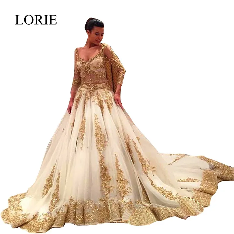 Online Get Cheap Gold Wedding Dress Alibaba Group