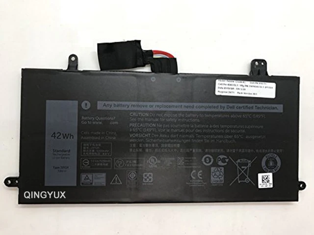 QINGYUX J0PGR Новый 7 6 V 42Wh Аккумулятор для ноутбука DELL K5XWW серии | Компьютеры и офис
