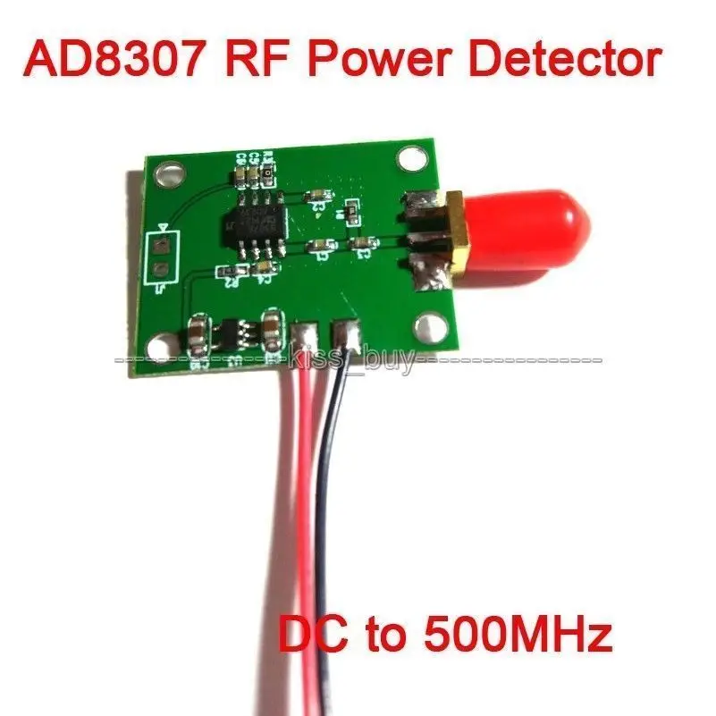 

AD8307 RF Power Detector Module Logarithmic Amplifier DC to 500MHz Transmitter Antenna Power Test 92dbm