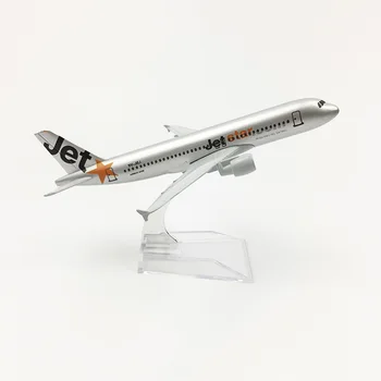 

1/400 Scale Aircraft Airbus A320 Jet Star Airways 16cm Alloy Plane Model Toys Children Kids Gift for Collection