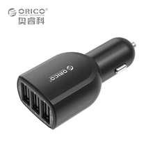 ORICO uca-3u Авто-прикуриватели разъем 12 В до 5 В 3 порта USB 2.4a * 1 automatch ток + 1A * 2 автомобиля Зарядное устройство Адаптеры питания конвертер
