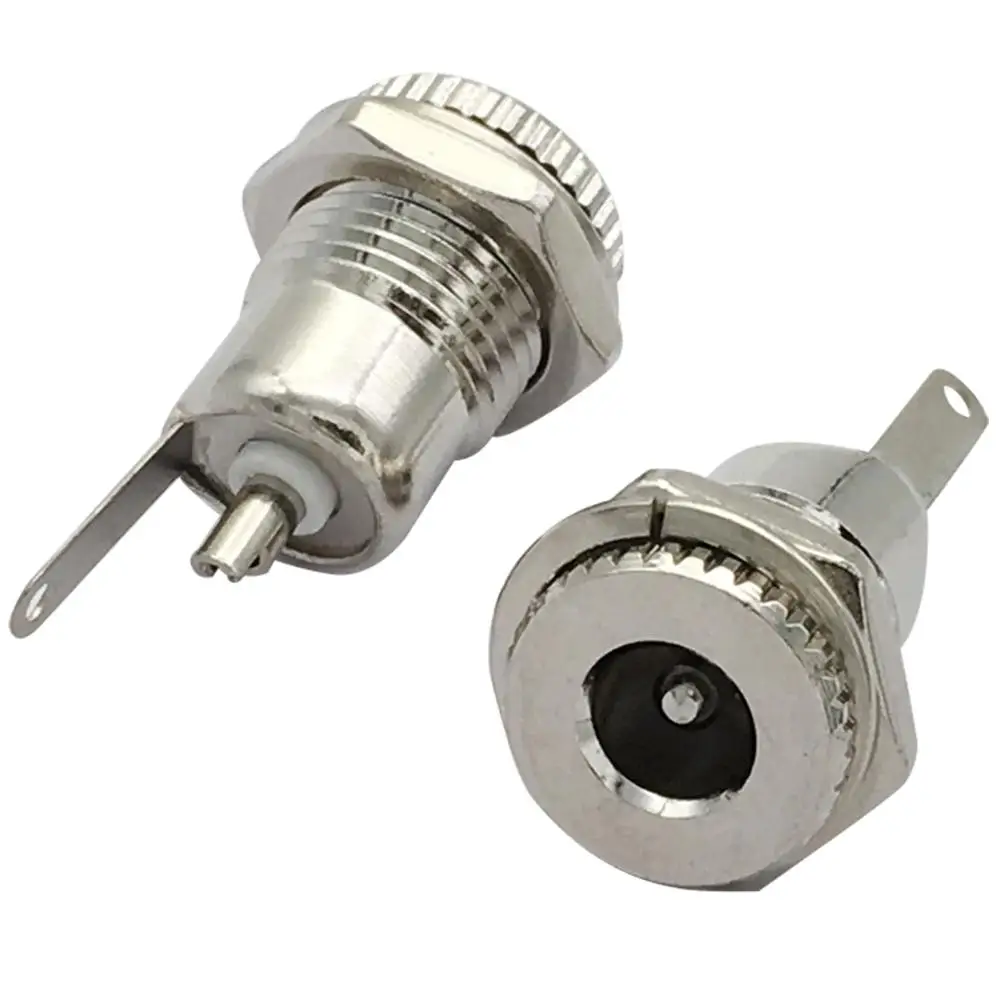 1pcs 5.5 mm x 2.1mm DC Power Jack Socket Female Panel Mount Connector | Обустройство дома