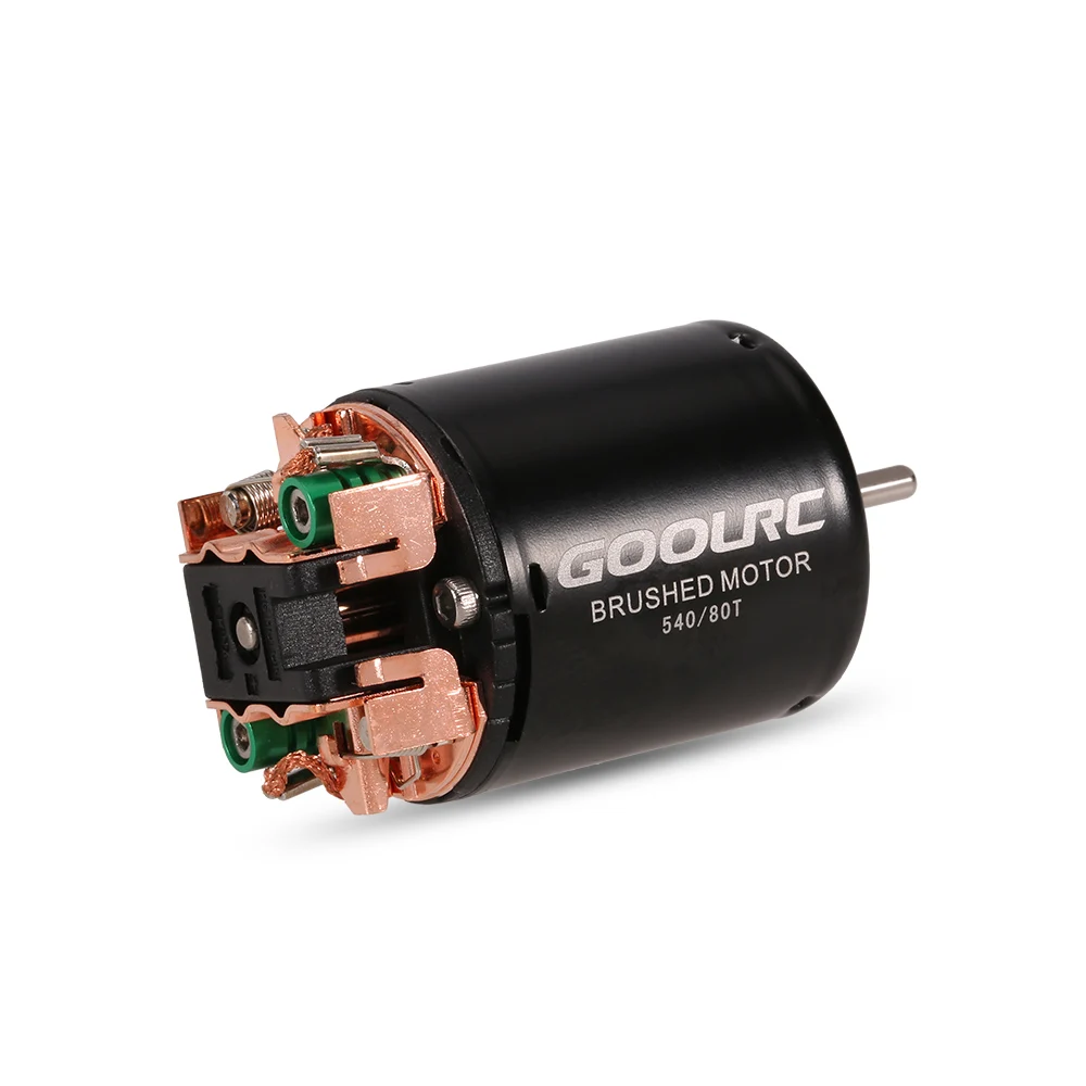 GoolRC 540 80T Brushed Motor for 110 Off-Road Rock Crawler Climbing RC Car 13T 17T 21T 23T 27T 35T (6)