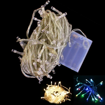 

KSOL 80 LED Battery String Lights Lighting Mood Light 10M RGB/Cool white/Warm white