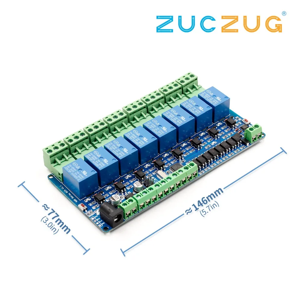 1 шт. с протоколом Modbus rtu ptz-камеры 8-канальный релейный модуль 485 ttl связи 8-канальный вход релейный модуль