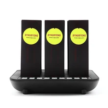 BYHUBYENG Restaurant Pager Waiter Calling System Wireless Paging Queue System 18 Call Buzzer Quiz Customer Service Equipment цена BYHUBYENG Restaurant Pager Waiter Calling System Wireless Paging Queue System 18 Call Buzzer Quiz Customer Service Equipment цены онлайн
