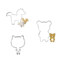 Формочки для выпечки резак прессформы пресс для печенья набор для заморозки форма для выпечки из нержавеющей стали Форма для торта кухня обеденный бар