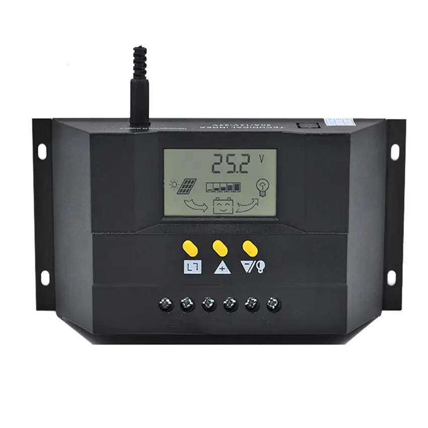 

CM3024Z 30A 12V 24V PWM Solar cells Panel Battery Charge Controller Regulators Battery Charger Voltage