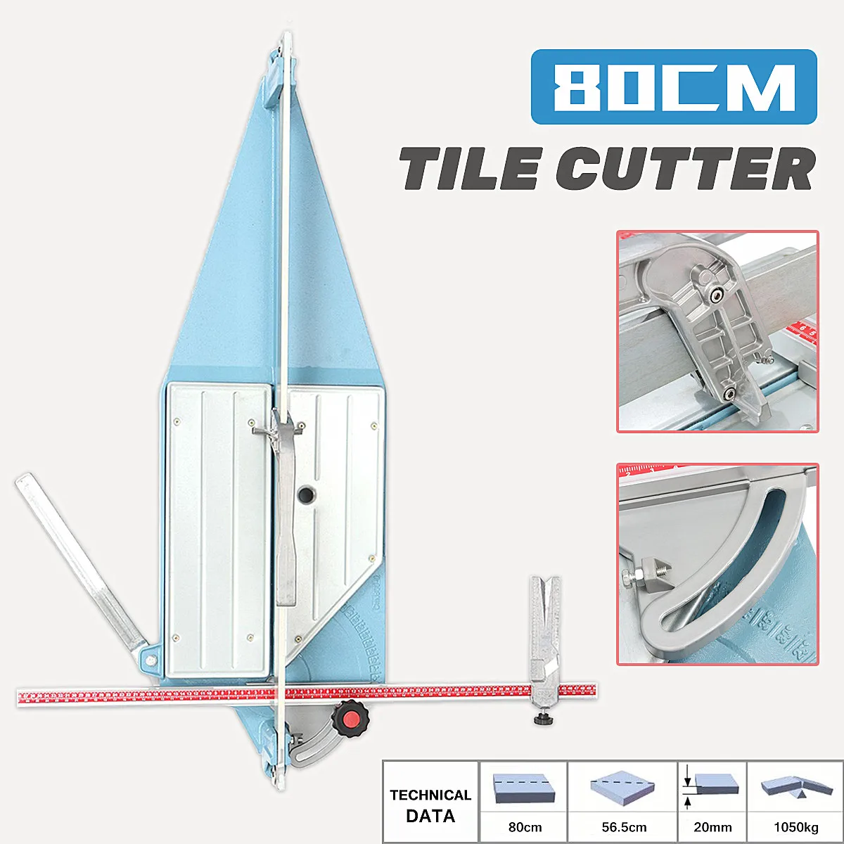 

80CM Tile Cutter Ceramic Cutting Machine Desktop Manual Pull Handle Professional New Arrival