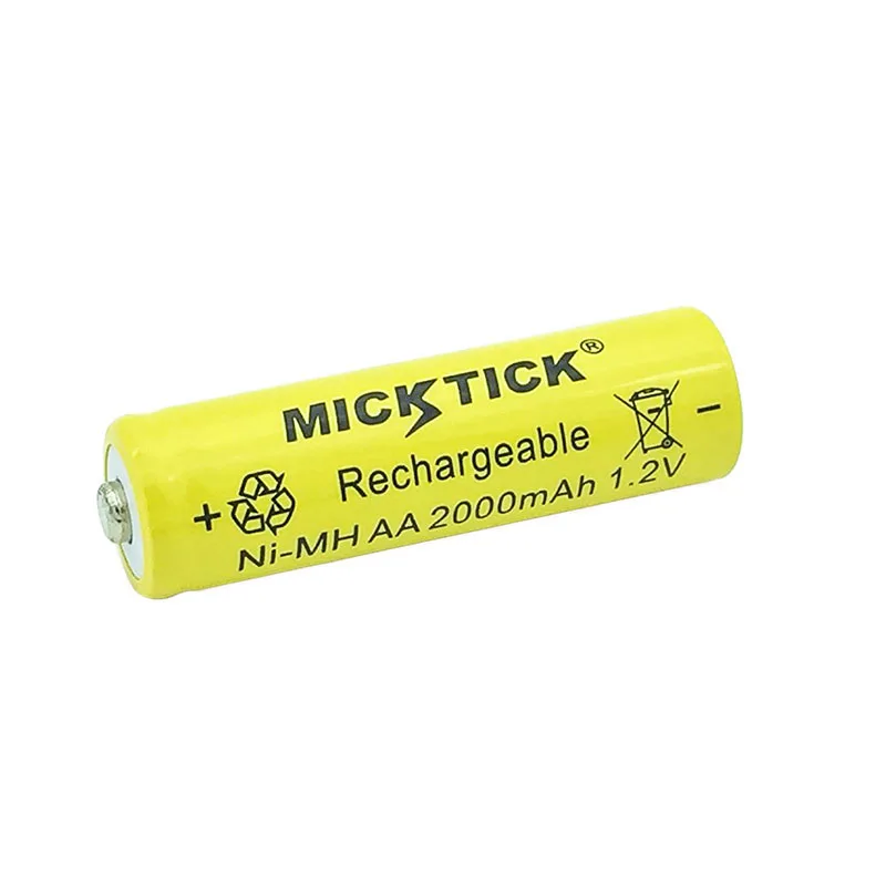8 шт. 1 2 В АА 5 # 2A 2000 мАч Ni MH Батарея battiries batteria Перезаряжаемые низкой самооценкой