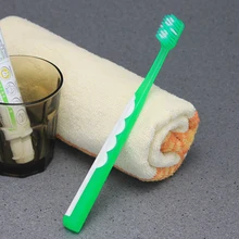 PASA 1 шт. двойная Ультрамягкая зубная щетка супер мягкая щетка для выпрямления волос уход за полостью рта нано-антибактериальная зубная щетка экологичная