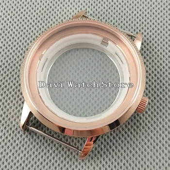 

40mm Rose Gold Steel Case Fit Miyota 8205/8215/821A Mingzhu DG2813/3804 A774