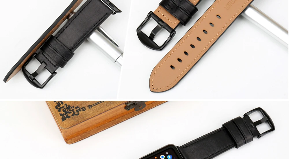 Кожаный ремешок для часов MAIKES, сменный ремешок iWatch для Apple Watch, ремешок 44 мм, 40 мм, 42 мм, 38 мм, серия 4, 3, 2, 1, браслет iWatch