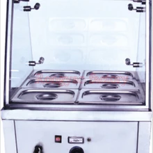 Коммерческий Электрический суповый нагреватель из нержавеющей стали горшок шесть горшков сохраняет тепло в фаст-фуд и ресторанов