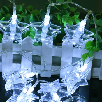 

LED String Light 10LED Battery Operated Clip String Light Party Decoration Light