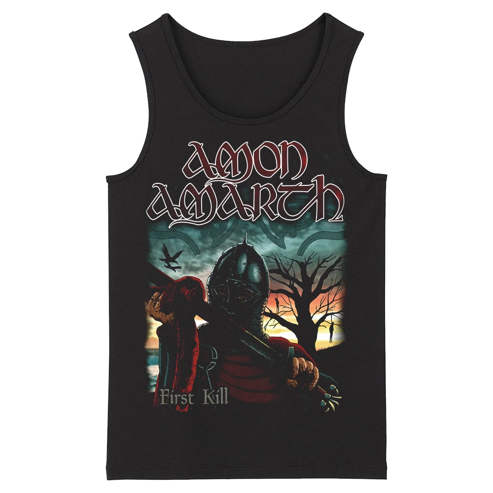 Blackhoof Amon Amarth Hard Metal Deathcore черный топ Азиатский размер|Майки| |