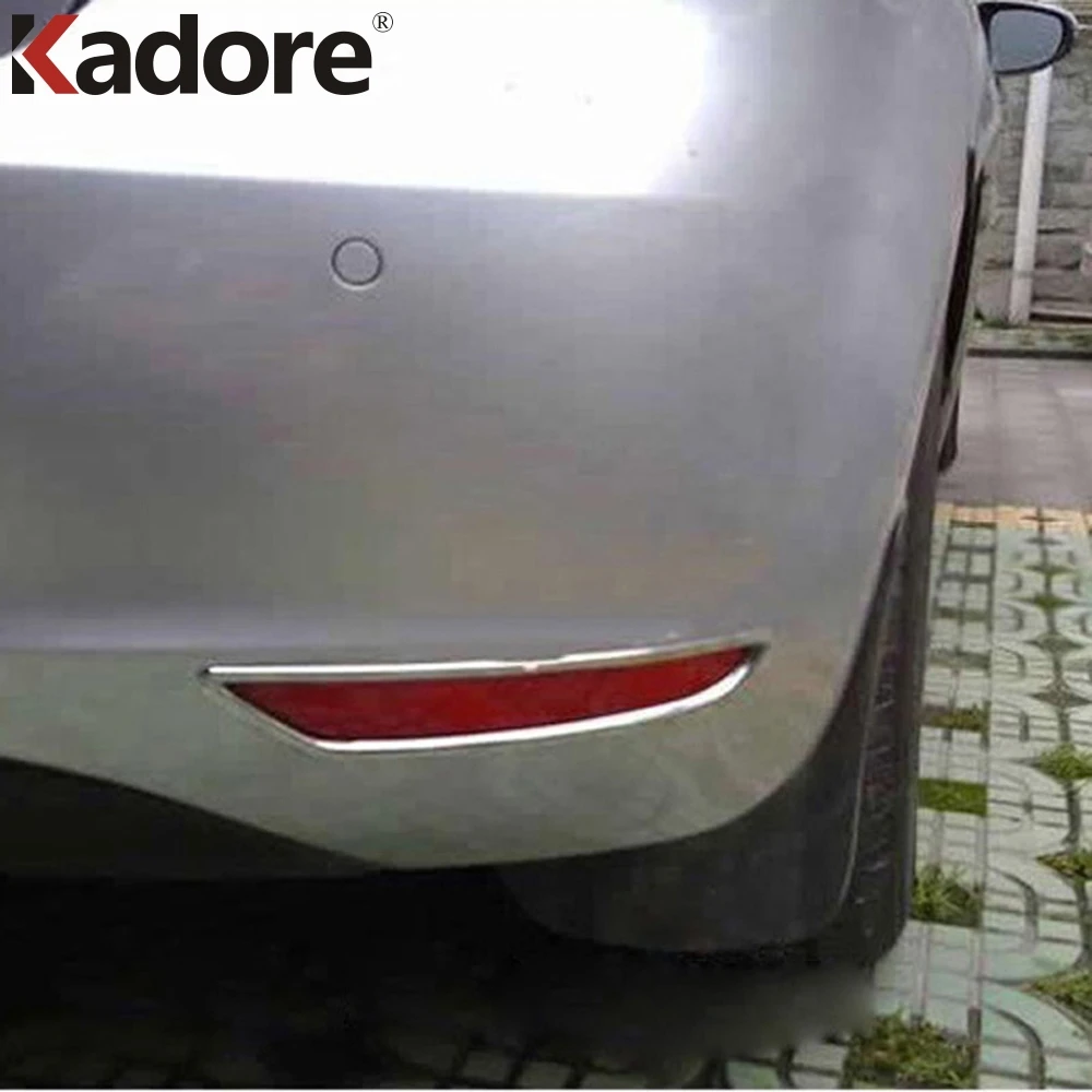

For Volkswagen VW Golf 6 MK6 2009-2014 High Quality ABS Chrome Rear Fog Light Lamp Cover Moulding Trim Auto Accessories 2pcs/set