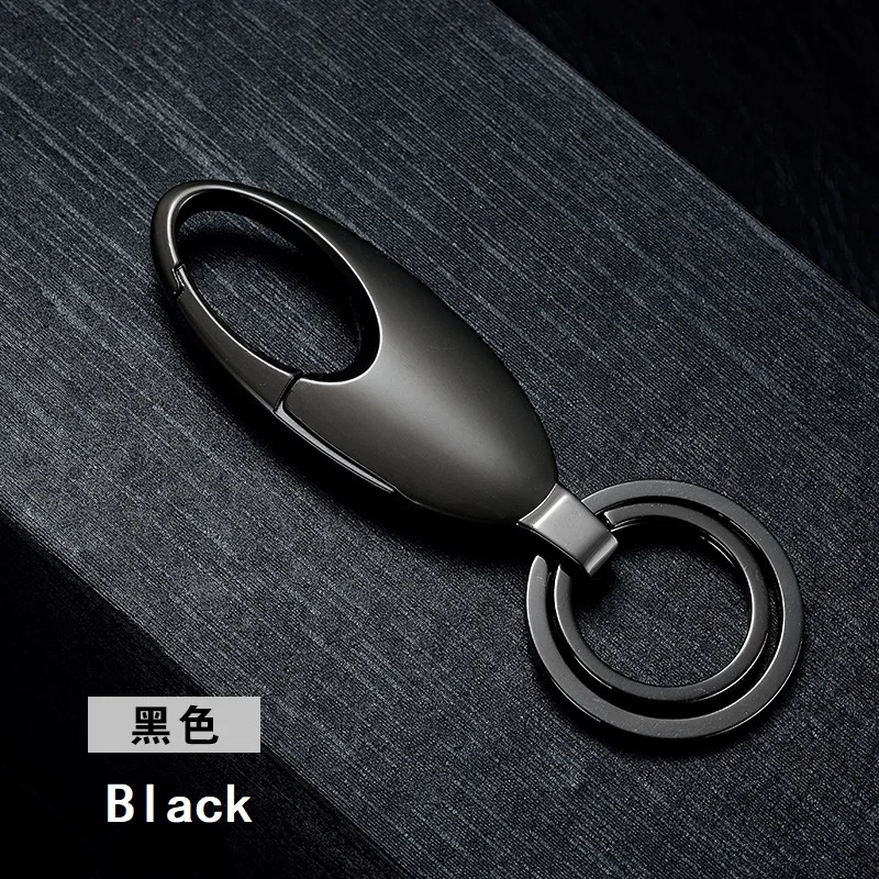 

Weduoduo Metallic Key Holders Fashion Mini Key Organizers Three Colours Luxury Double Ring Key Wallets Wearproof Key Chain Gifts
