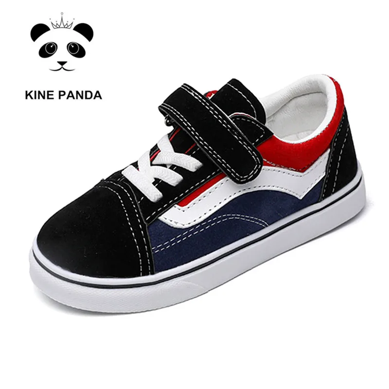 KINE PANDA/детская обувь; повседневные кроссовки для мальчиков-подростков; детские туфли на плоской подошве для девочек 3, 5, 7, 8, 9, 11 лет