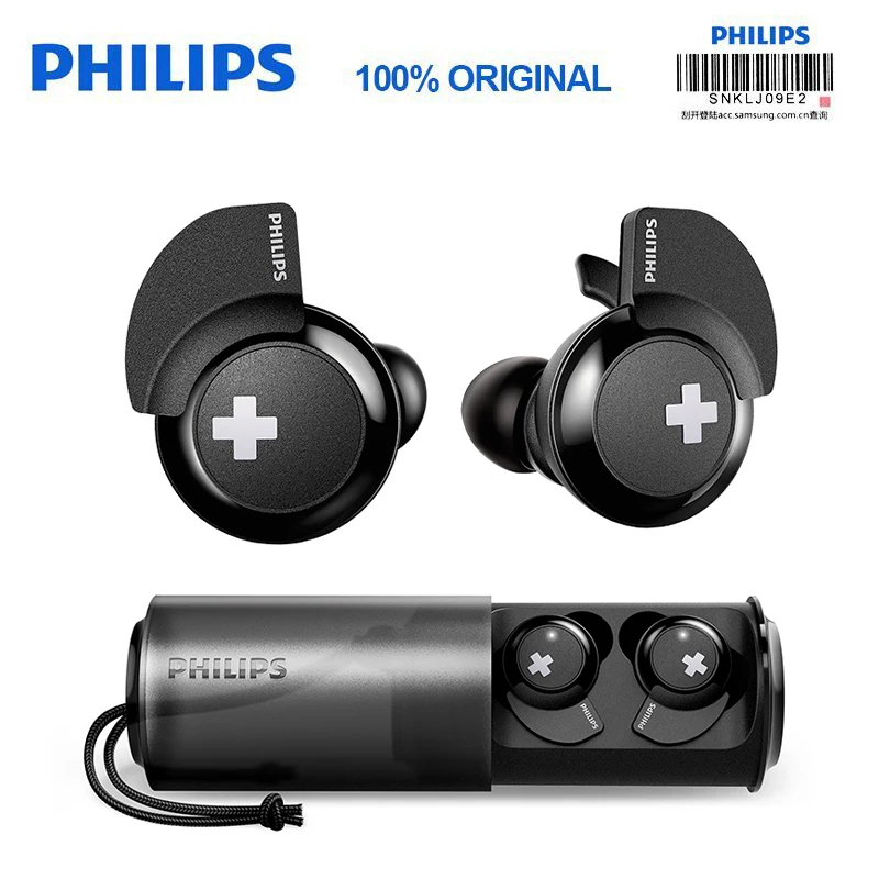 Оригинальная гарнитура Philips SHB4385 с Bluetooth 4 1 литий полимерный регулятор громкости
