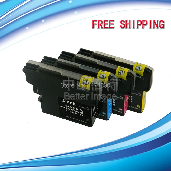 XIMO ink cartridge LC39 LC60 LC975 LC985 for Brother DCP J125 DCP J315W DCP J515W MFC J265W MFC