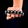 Beier-bracelet en acier inoxydable pour hommes, Bracelet crâne punk, Style Vintage, Cool et à la mode, bijoux LLBC8-063R ► Photo 1/5