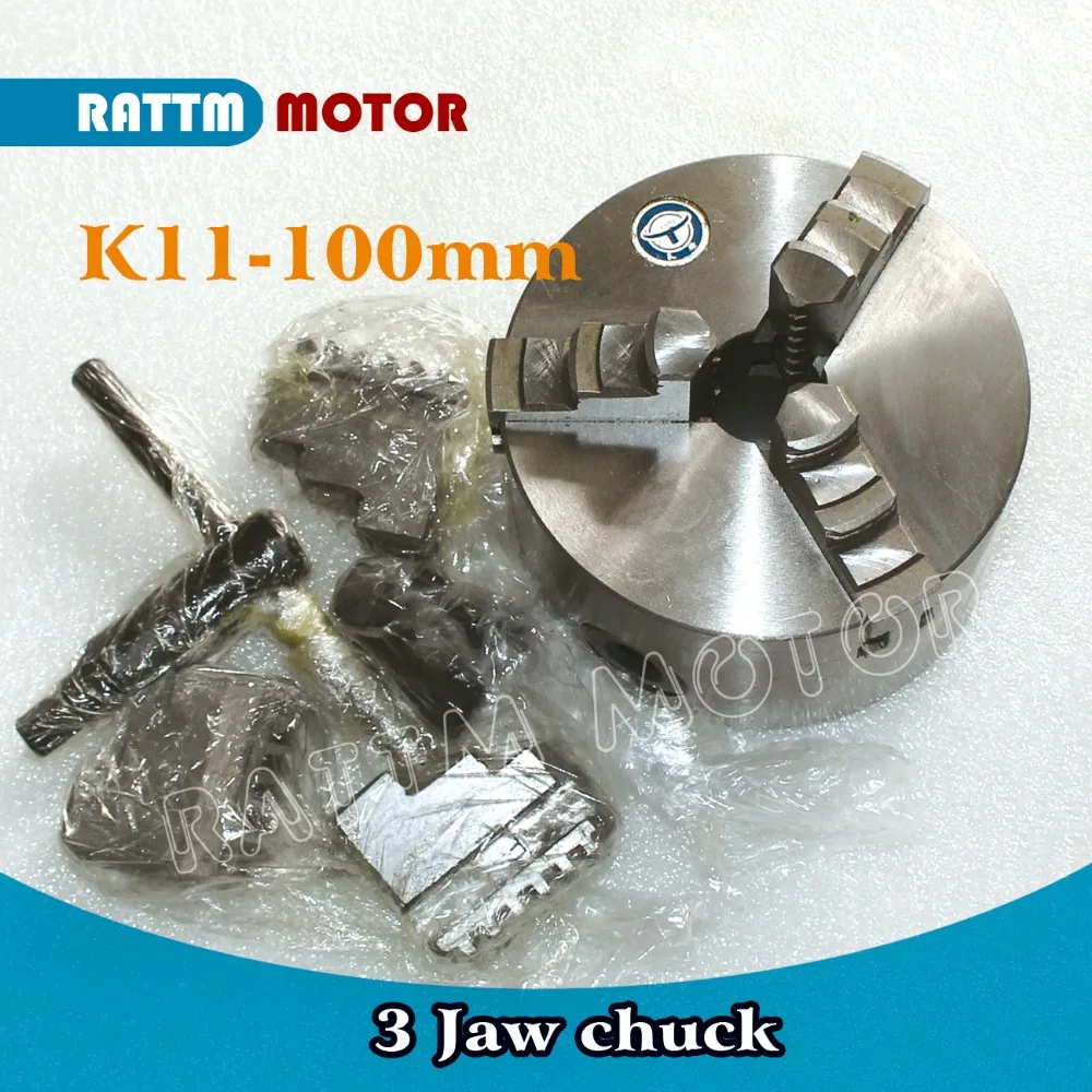 Manual chuck Three jaw self-centering chuck K11-100mm 3 jaw chuck Machine tool Lathe chuck Manual chuck Three jaw self-centering chuck K11-100mm 3 jaw chuck Machine tool Lathe chuck