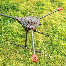 HH-LJ Y6 Профессиональный 25 мм углеродное волокно складной/складной коаксиальный tricптер/комплект рамы для гексакоптера с металлическим мотором монтажное сиденье