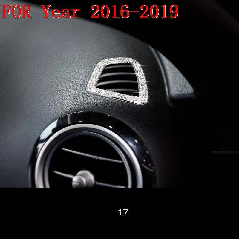 Auto Decorative Control System Interior Fashion Accessory Modification Car Styling 16 17 18 19 FOR Mercedes Benz E Class - Название цвета: Number 14