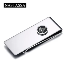 NASTASSA Minimalist font b Money b font Metal font b Clip b font Titanium Stainless Steel