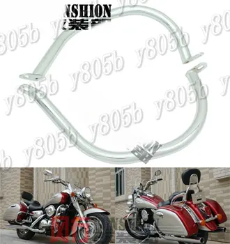 

Motorcycle Chromed Metal Engine Guard Crash Bar For KAWASAKI Vulcan 1600 VN1600