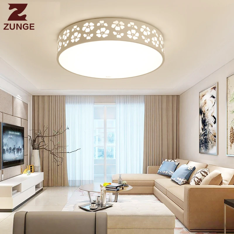

ZUNGE LED round ceiling lamp P607 modern P606 bedroom living room lamp P608 study restaurant light P609