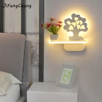 

Modern Minimalist Bedside Lamp Bedroom Wall Lamp Luminaria 220V Personalized Acrylic Corridor Stairs Indoor Lighting Fixtures