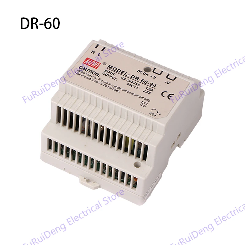 Выход DC5V, 12 V, 15 V, 24V DR блок питания AC DC din-рейка импульсный источник питания 15W 30W 45W 60W100W din-рейка SMPS