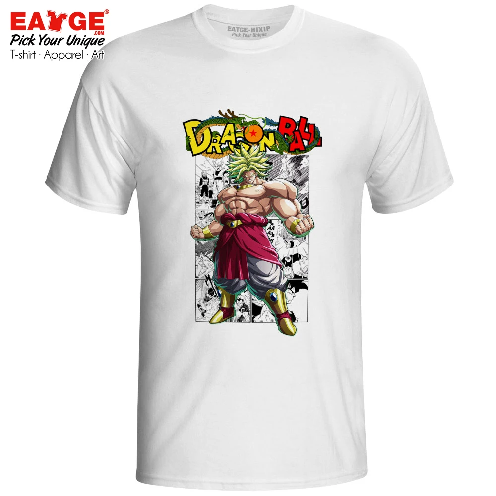 Super Saiyan Green Broli T Shirt Dragon Ball Super Broly Manga Skate