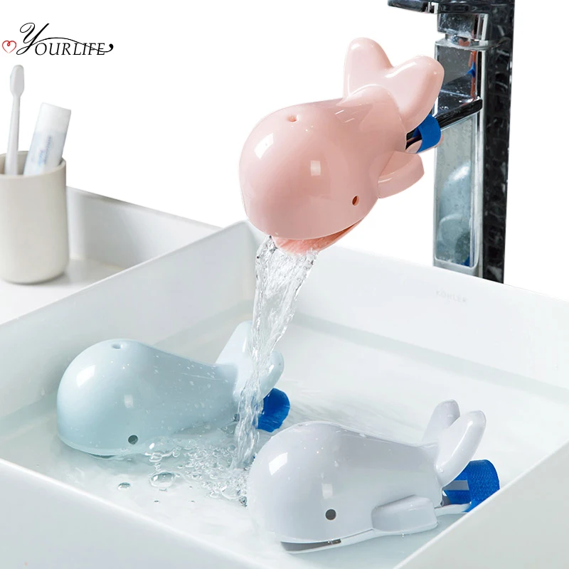 

OYOURLIFE Cartoon Faucet Extender For Kids Kitchen Bathroom Sink Extender Hand Washing Extender Household Tap Accessories