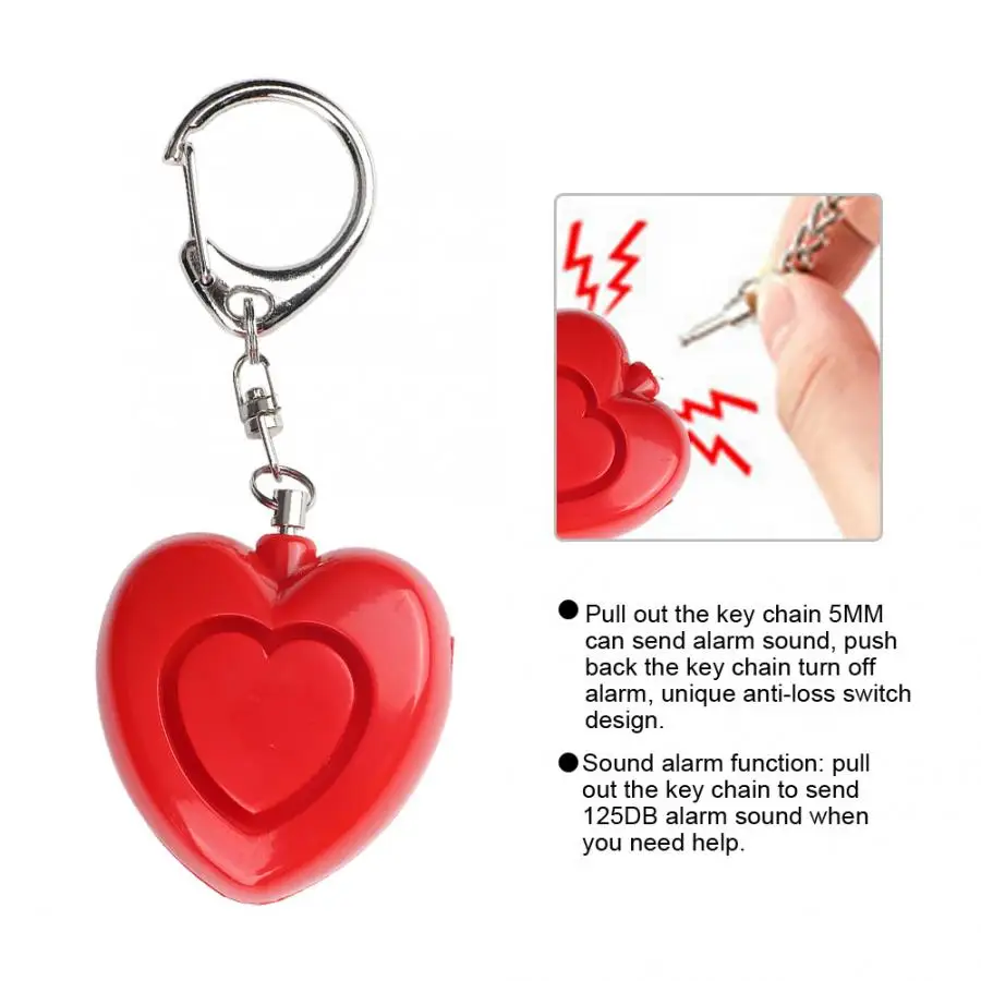 

Multifunctional Security Personal Alarm Elder Women Emergency Protection Alarm With LED Light Dressing Aid l