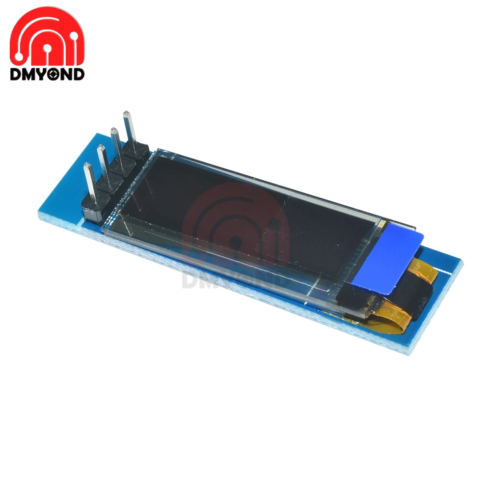 0 91 дюймов 128x32 IIC I2C серийный белый синий OLED ЖК дисплей DIY Oled модуль SSD1306 Драйвер IC DC 3